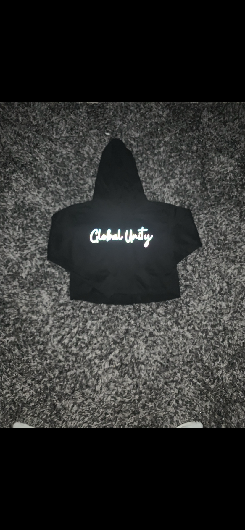 Global Unity Women’s Crop Top Hoodie