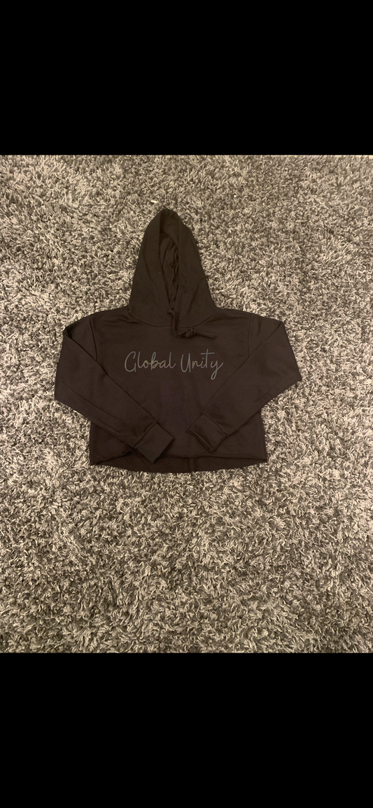 Global Unity Women’s Crop Top Hoodie