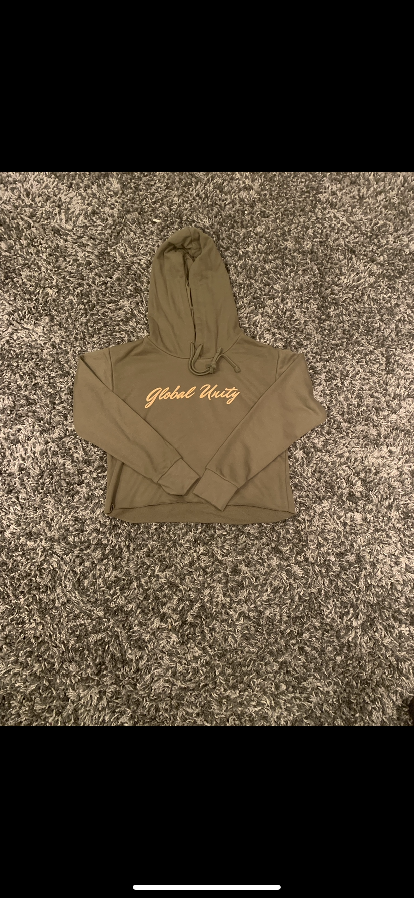 Global Unity Women’s Crop Top Hoodie